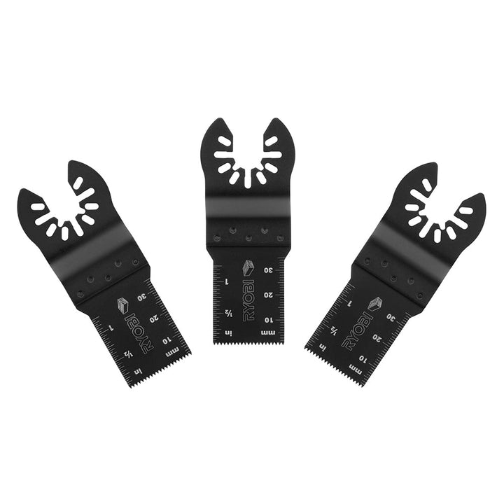 3 PC. Wood Plunge Blade Set