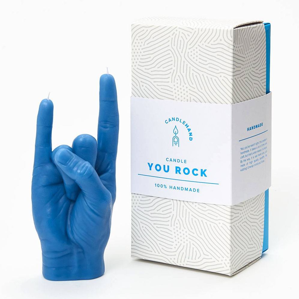 You Rock Hand Candle