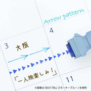 Cruro Stamp Marker - Blue Arrow Pattern