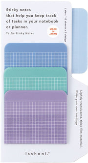 isshoni. To-Do Sticky Notes Blue