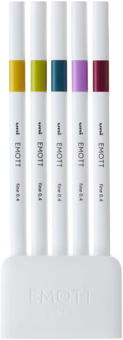 EMOTT Fineliner Retro Pen Set 5PC