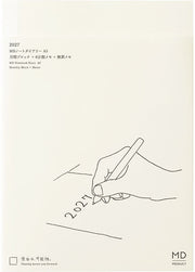 2027 Midori MD Notebook Diary A5