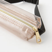 Midori Book Band Pen Case B6 A5 Clear Sepia