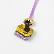 Midori Embroidery Bookmark Clip Cat