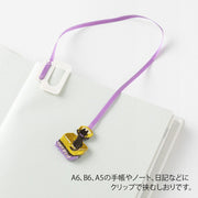 Midori Embroidery Bookmark Clip Cat