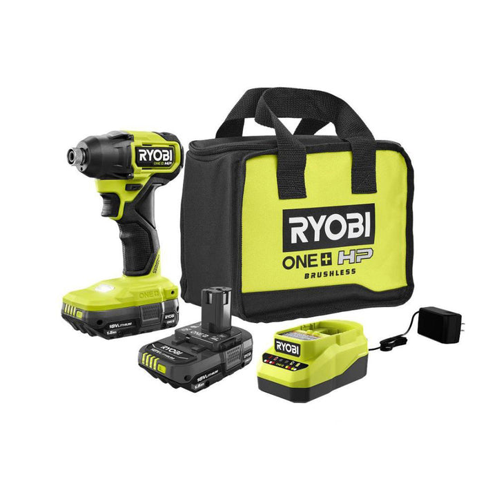 18V ONE+ HP Compact Brushless 1/4" Hex Impact Driver Kit