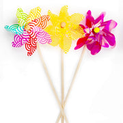 Rainbow, Pink, Yellow Windmill assortment