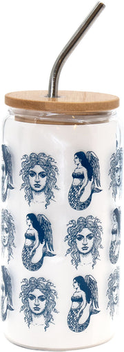The Odyssey Glass Tumbler and Straw