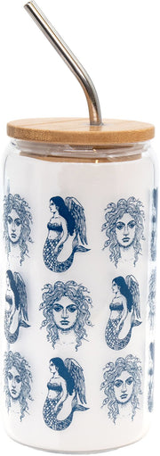 The Odyssey Glass Tumbler and Straw