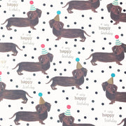 Birthday Dogs Flat Wrap