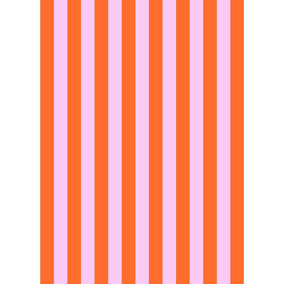 Pink Red Stripes Flat Wrap