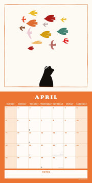 2027 Bear Wall Calendar