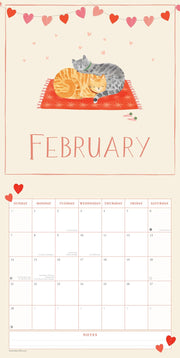 2027 It's a Cat's Life Wall Calendar