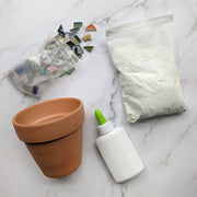 DIY Mosaic Planter Kit