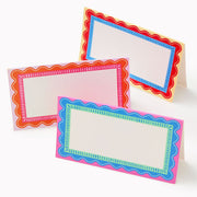 Wavy Party Placecards Set of 12