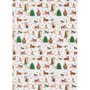 Christmas Dogs Handmade Paper