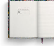 Kaleido Marsh Daisies Hardback Notebook