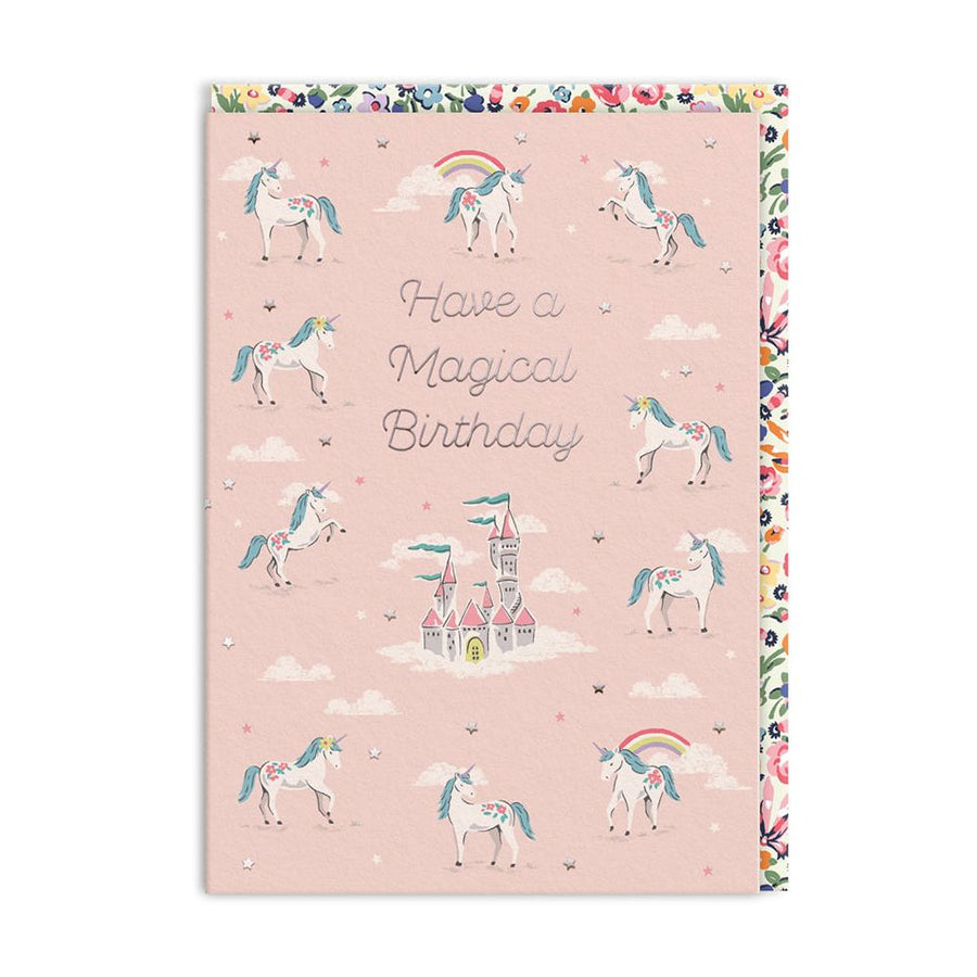 Magical Unicorns Birthday Card
