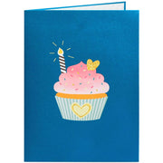 Paper Love Birthday Cupcake Pop Up Card