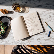 Fresh Cherries Hardcover Lined Notebook