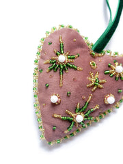 MakeBox & Co The Velvet Heart Ornament