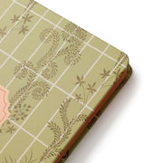 2027 Trellis B5 Hardcover Spiral Calendar Year Planner, 4 Dividers, Green