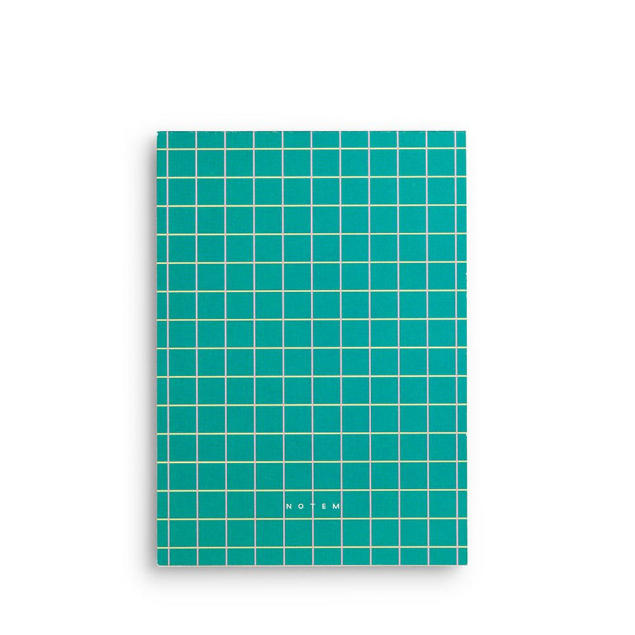 JO Meidum New Green Grid Notepad