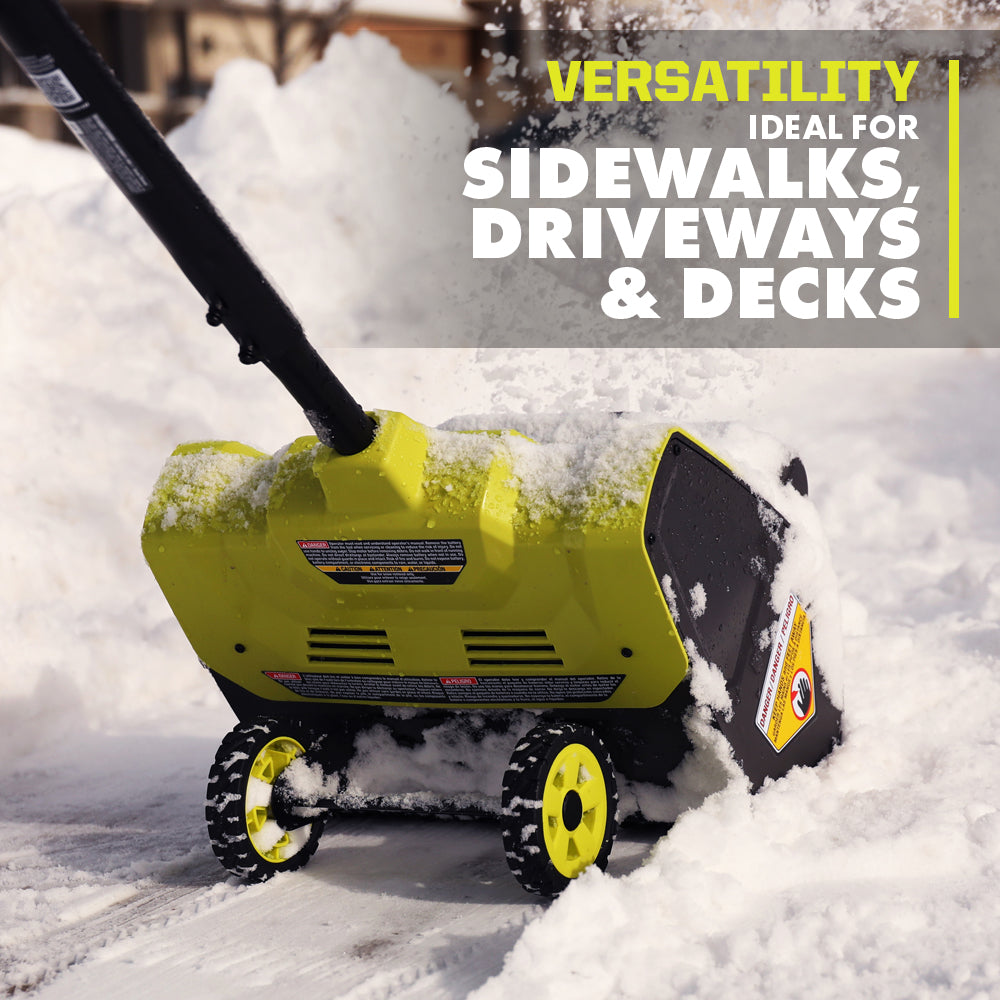 40V 12" WHEELED SNOW SHOVEL KIT Image 5