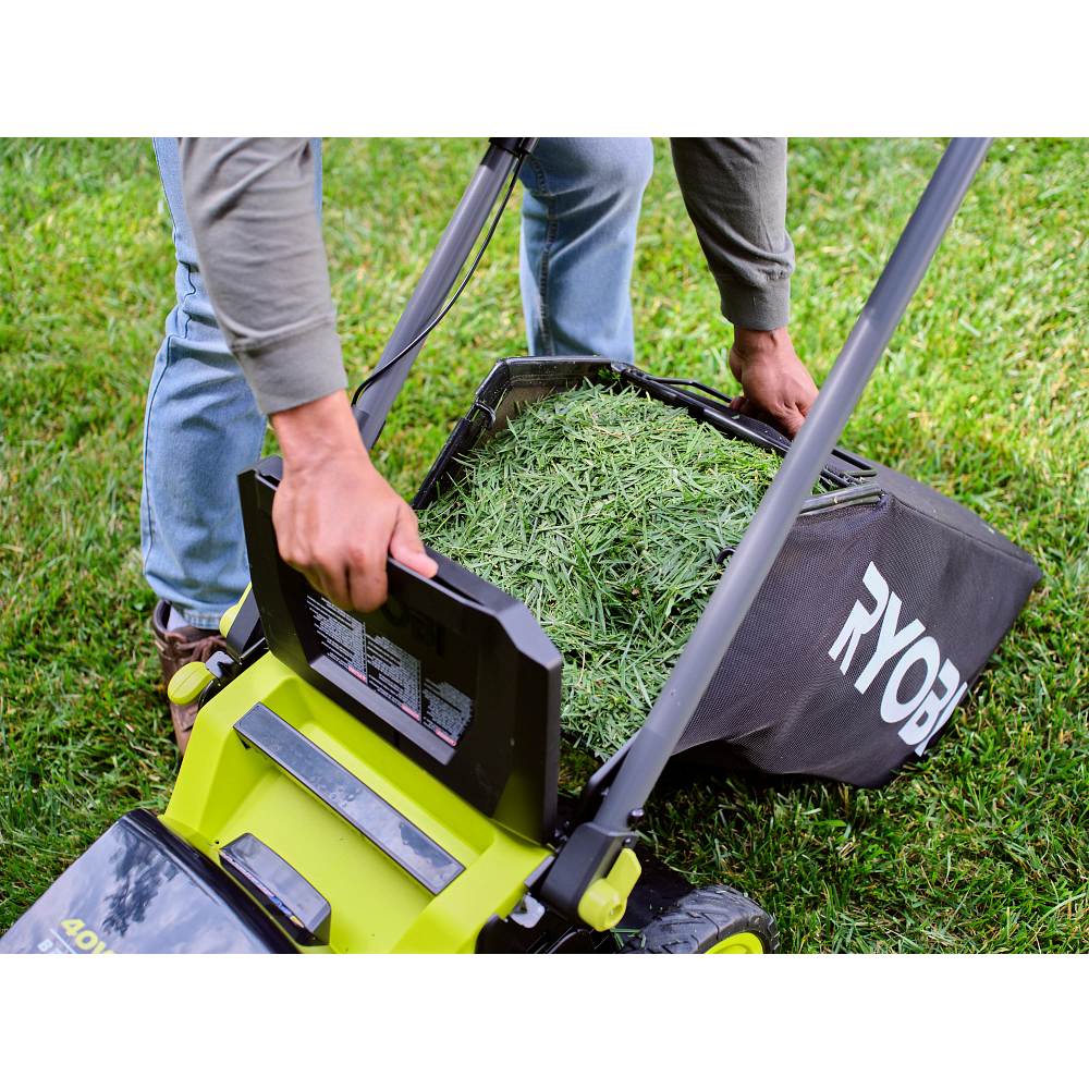 20" FABRIC REPLACEMENT MOWER GRASS BAG Image 4