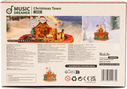Christmas Town Snowglobe DIY Music Box