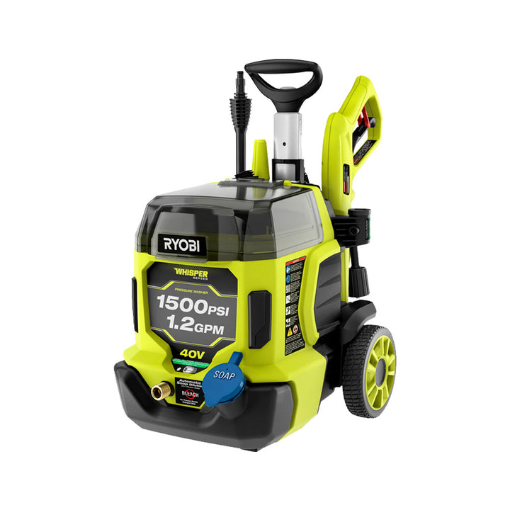 40V HP BRUSHLESS WHISPER SERIES 1500 PSI 1.2 GPM PRESSURE WASHER Image 1