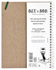 Spiral Cat and Dog Notebook - Exclusive
