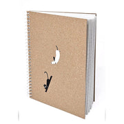 Spiral Cat and Dog Notebook - Exclusive