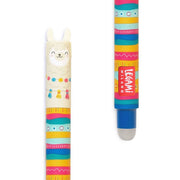 Legami Llama Erasable Gel Pen - Blue Ink
