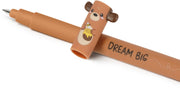 Legami Teddy Bear Erasable Gel Pen - Red Ink