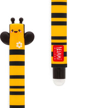 Legami Bee Erasable Gel Pen - Black Ink