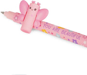 Legami Butterfly Erasable Gel Pen - Pink Ink
