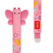 Legami Butterfly Erasable Gel Pen - Pink Ink