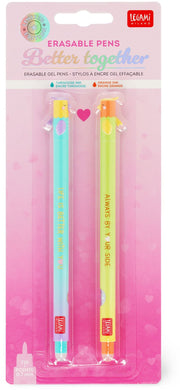 Legami Set of 2 Erasable Valentines Pens
