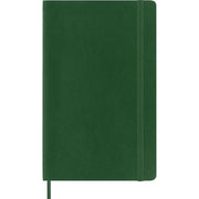 Moleskine Notebook, Large, Ruled, Myrtle Green, Soft Cover (5 x 8.25)