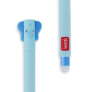 Legami Elephant Erasable Gel Pen - Blue Ink