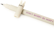 Legami Bunny Erasable Gel Pen - Purple Ink