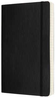 Moleskine Notebook, Expanded Large, Ruled, Black, Soft Cover (5 x 8.25)