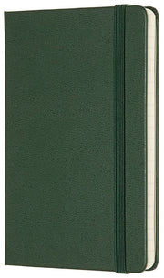 Moleskine Notebook, Pocket, Ruled, Myrtle Green, Hard Cover (3.5 x 5.5)