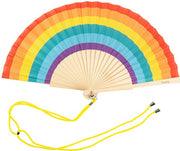 Rainbow Hand Fan