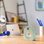 Mini House Alarm Clock - Green