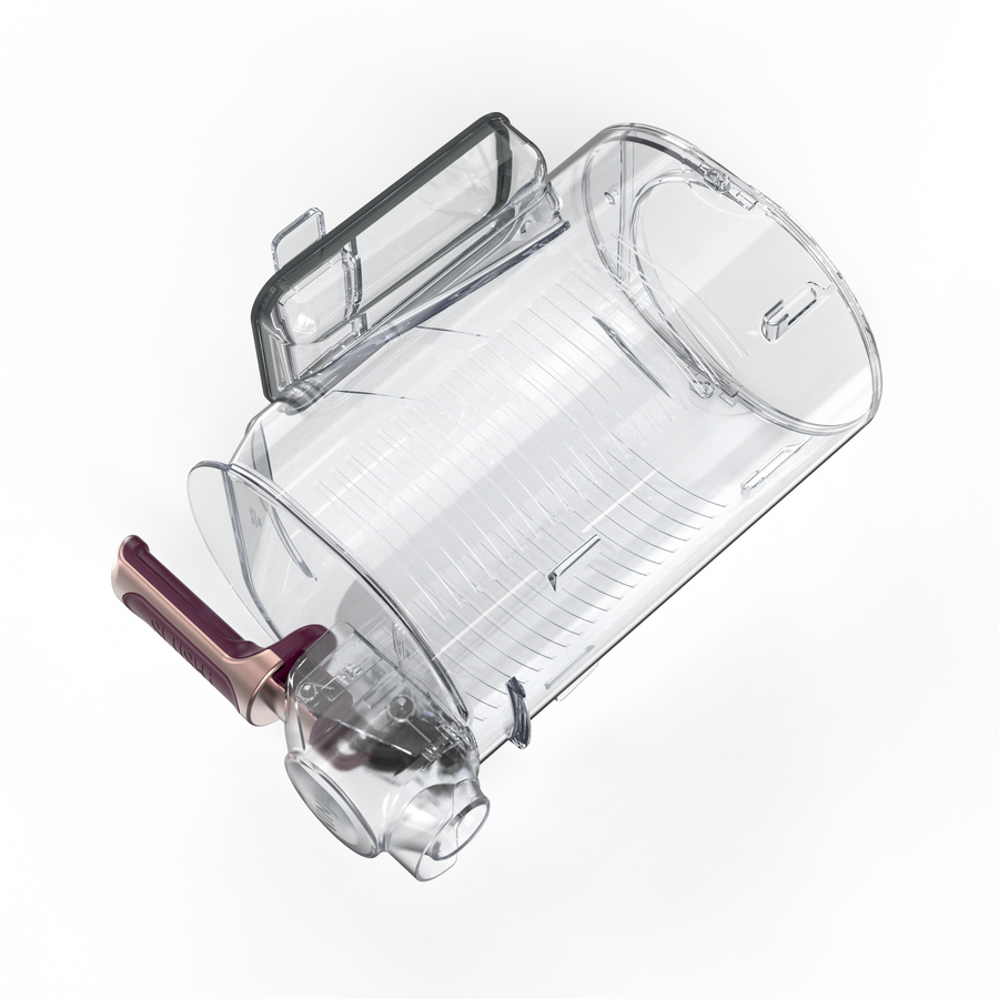 ​Ninja SLUSHi™ MAX 150 oz. Clear Vessel with Anti-Drip Pour Spout in Blood Orange