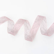 Brilliante Pink Glitter Ribbon 1" 10 YD