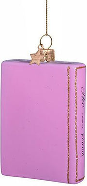 5 Minute Journal Glass Ornament