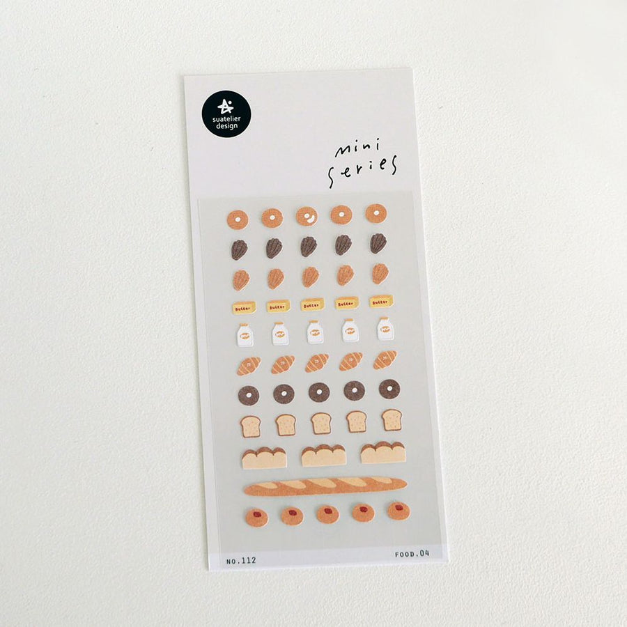 Suatelier Design Mini Stickers Bread